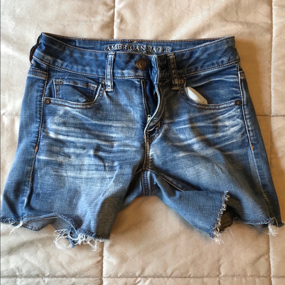 American Eagle midi shorts